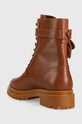 Παπούτσια Δερμάτινα workers Lauren Ralph Lauren Cammie 802916475002.270 καφέ