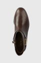 Kožené kotníkové boty Lauren Ralph Lauren Briela hnědá 802912273003.200