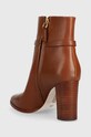 Obuv Kožené členkové topánky Lauren Ralph Lauren Maxie 802912277001.270 hnedá