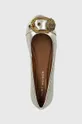 srebrna Usnjene balerinke Kurt Geiger London Mayfair Ballerina