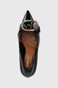 Kožené lodičky Kurt Geiger London Mayfair Court čierna 9981400319.BLACK