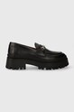 Шкіряні мокасини Filling Pieces Loafer Sierra віденський чорний 44223051861