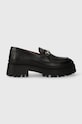 Filling Pieces mocassini in pelle Loafer Sierra flat nero 44223051861