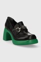 Karl Lagerfeld bőr flip-flop ASTRAGON KL33830.00F fekete AW23