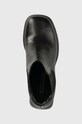 Karl Lagerfeld ghete chelsea de piele ASTRAGON negru KL33840.000