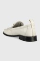 Încălțăminte Karl Lagerfeld mocasini de piele MOKASSINO II KL41430.011 alb