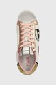 Karl Lagerfeld sneakersy skórzane SKOOL multicolor KL60136G.11P