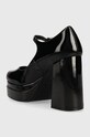Încălțăminte Karl Lagerfeld pantofi de piele STRADA KL30125A.1BP negru