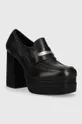 Шкіряні туфлі Karl Lagerfeld STRADA чорний