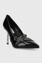 Шкіряні туфлі Karl Lagerfeld SARABANDE чорний