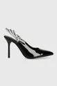чёрный Кожаные туфли Karl Lagerfeld SARABANDE Женский