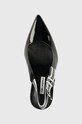 Karl Lagerfeld stilettos de piele SARABANDE negru KL30908.1BP
