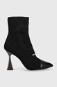 Karl Lagerfeld botki DEBUT syntetyczny czarny KL32061.K00