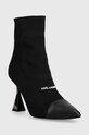 Členkové topánky Karl Lagerfeld DEBUT KL32061.K00 čierna AW23