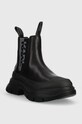 Karl Lagerfeld ghete chelsea de piele LUNA KL42944F.00X negru AW23