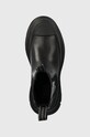 Karl Lagerfeld ghete chelsea de piele LUNA negru KL42944F.00X