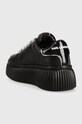 Obuwie Karl Lagerfeld sneakersy skórzane KREEPER LO KL42376N.000 czarny