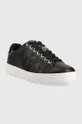Δερμάτινα αθλητικά παπούτσια Karl Lagerfeld KUPSOLE III KC μαύρο