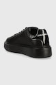 Încălțăminte Karl Lagerfeld sneakers din piele MAXI KUP KL62223F.00X negru