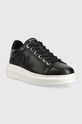 Usnjene superge Karl Lagerfeld KAPRI KL62515.000 črna AW23