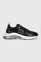 Karl Lagerfeld sneakers LUX FINESSE textil negru KL63138.K00