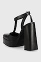 Обувь Кожаные туфли Karl Lagerfeld Jeans SOIREE PLATFORM KLJ KLJ93111.1BP чёрный