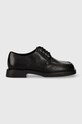 Vagabond Shoemakers półbuty skórzane JACLYN płaski czarny 5638.201.20