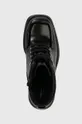 čierna Kožené členkové topánky Vagabond Shoemakers BROOKE