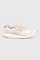 adidas Performance sneakersy ULTRABOOST imitacja zamszu beżowy ID9665