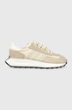 adidas Originals sneakersy RETROPY skóra zamszowa beżowy IE7062