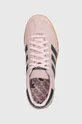 roz adidas Originals sneakers din piele întoarsă HANDBALL SPEZIAL