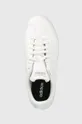 λευκό Δερμάτινα αθλητικά παπούτσια adidas COURT