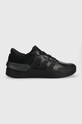 adidas sneakersy COURT imitacja zamszu czarny IF7912