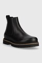 Kožené kotníkové boty Birkenstock Highwood 1025781 černá AW24