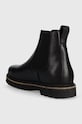 Boty Kožené kotníkové boty Birkenstock Highwood 1025781 černá