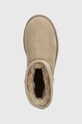Замшеві чоботи UGG Classic Mini II бежевий 1016222.MDSD