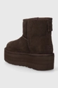 UGG suede snow boots Classic Mini Platform Uppers: Suede Inside: Textile material Outsole: Synthetic material