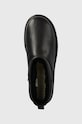UGG śniegowce skórzane Classic Ultra Mini Platform czarny 1141510.BLLE