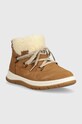 UGG śniegowce zamszowe Lakesider Heritage Lace 1143836.CHE brązowy AW23