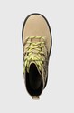 UGG workery zamszowe Brisbane Lace Up beżowy 1143841.MDSD