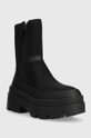 UGG botine Brisbane Mid 1143843.BLK negru AW23