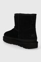Obuwie UGG śniegowce zamszowe Classic Ultra Mini II 1144034.BLK czarny