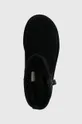 чорний Замшеві чоботи UGG Classic Mini Zipper Tape Logo