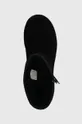 crna Čizme za snijeg od brušene kože UGG Classic Short Bailey Zip