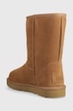 Obuv Semišové snehule UGG Classic Short Bailey Zip 1144043.CHE hnedá
