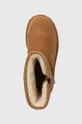 коричневий Замшеві чоботи UGG Classic Short Bailey Zip