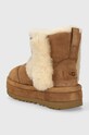Обувь Замшевые сапоги UGG Classic Chillapeak 1144046.CHE коричневый