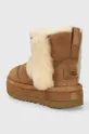 Παπούτσια Μπότες χιονιού σουέτ UGG Classic Chillapeak 1144046.CHE καφέ