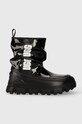 Зимние сапоги UGG Classic Brellah Mini синтетический чёрный 1144059.BLK