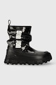 UGG hócsizma Classic Brellah Mini szintetikus fekete 1144059.BLK
